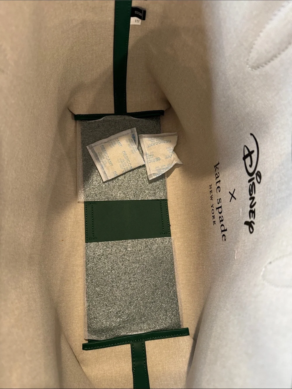 kate spade x Disney Bambi Print Tote with Green Handles
